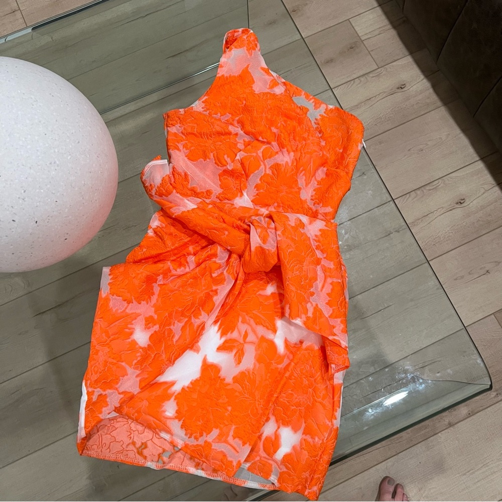 Hello molly orange dress